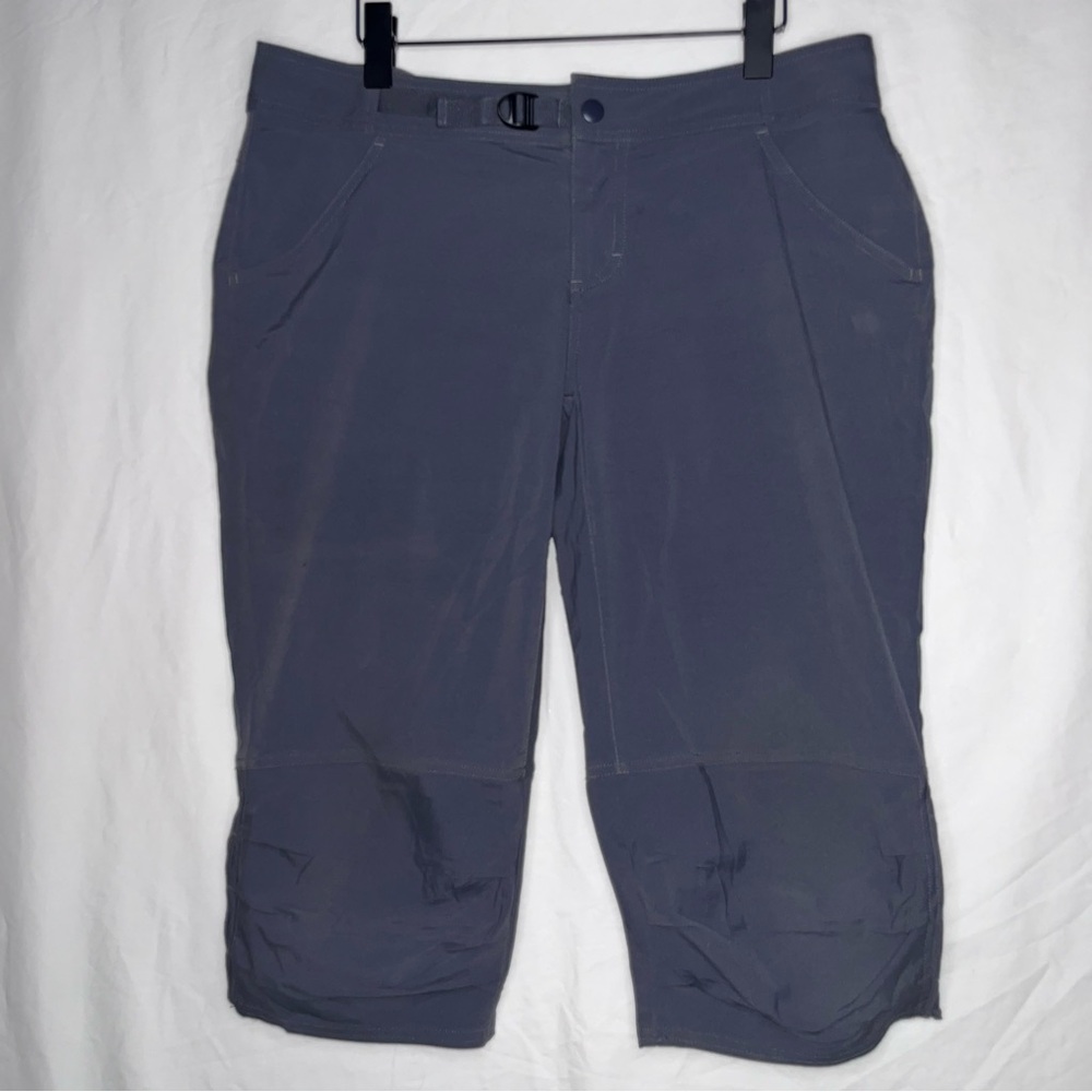 prAna Jasmine Knicker Capri Blue Hiking Pant